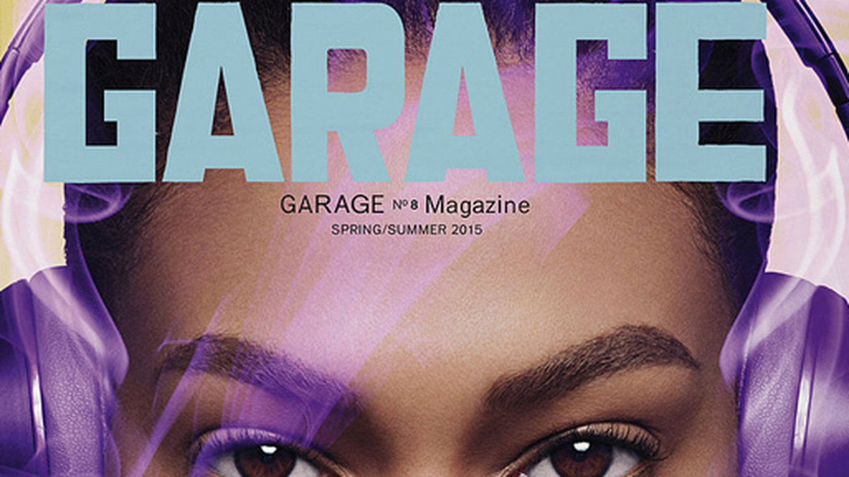 Jourdan Dunn på omslaget till Garage. Tidningen Garage har gjort en serie olika omslag denna månad.